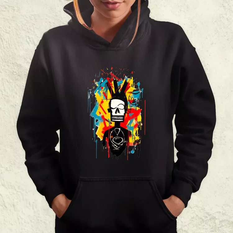 Basquiat béke és szeretet v14 női pulóver