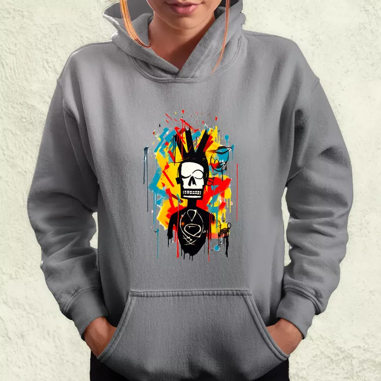 Basquiat béke és szeretet v14 női pulóver