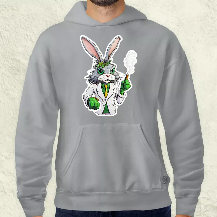 Weed nyuszi v1 férfi pulóver