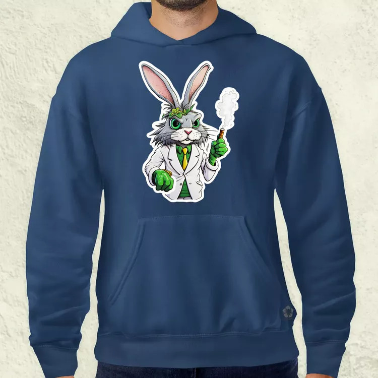 Weed nyuszi v1 férfi pulóver