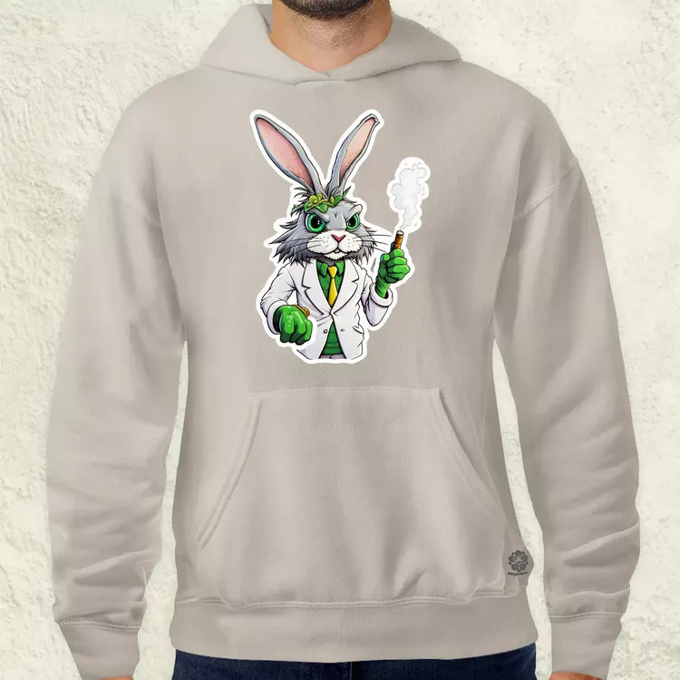 Weed nyuszi v1 férfi pulóver