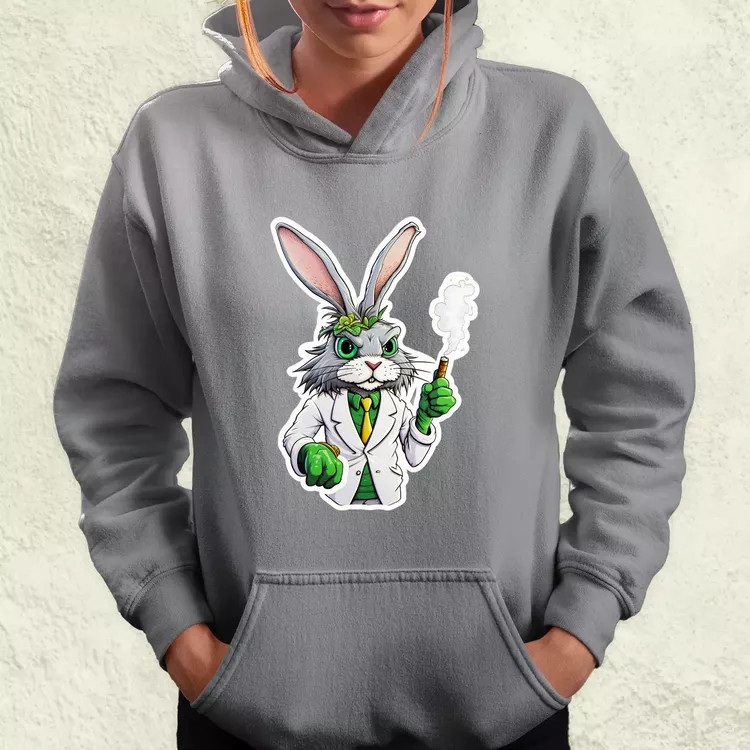 Weed nyuszi v1 női pulóver