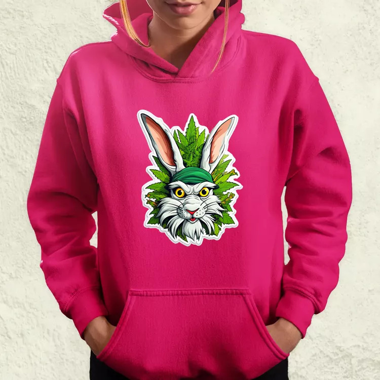 Weed nyuszi v3 női pulóver
