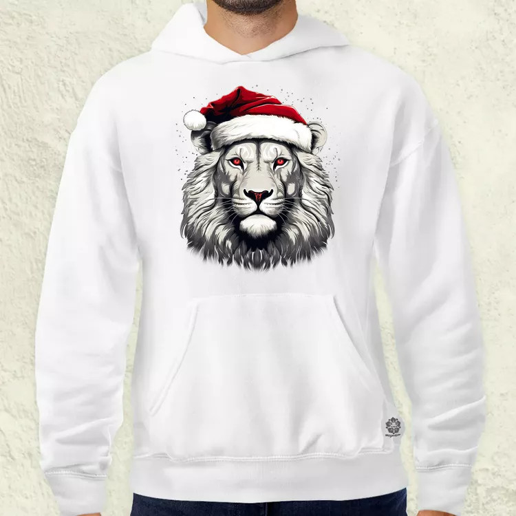 XMAS oroszlán v10 férfi pulóver