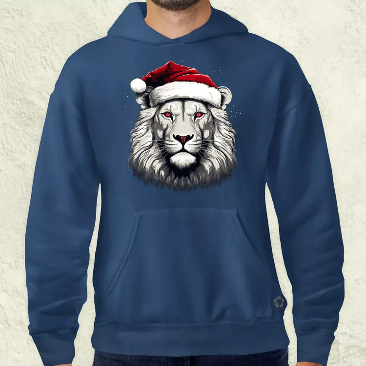 XMAS oroszlán v10 férfi pulóver