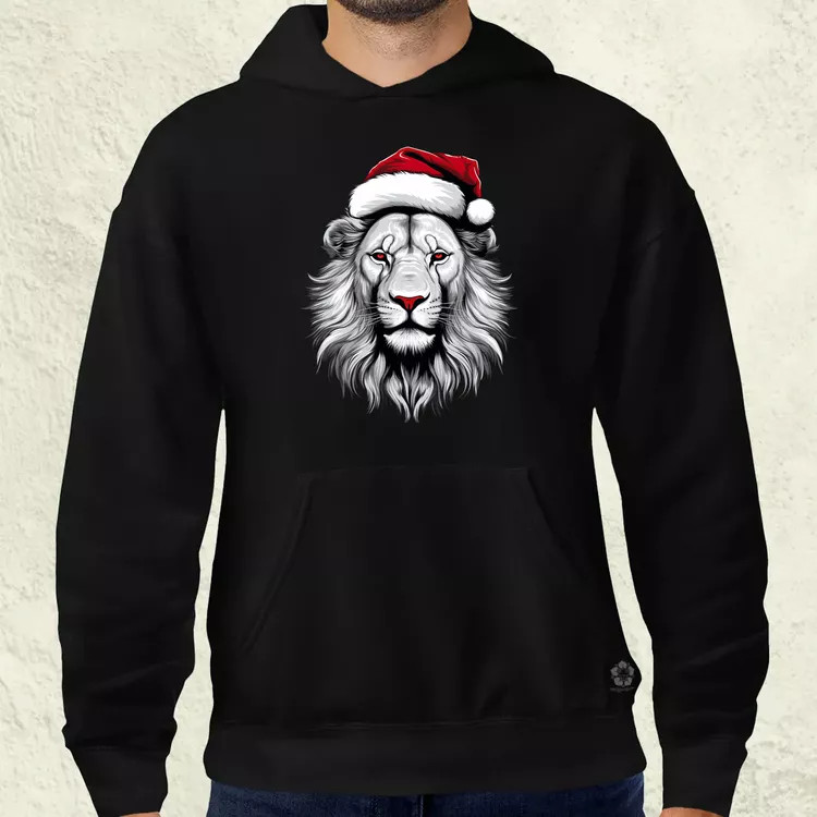 XMAS oroszlán v11 férfi pulóver