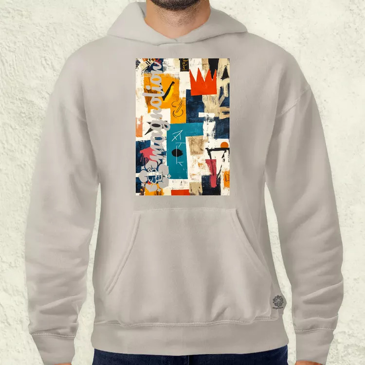 Absztrakt graffiti v1 férfi pulóver