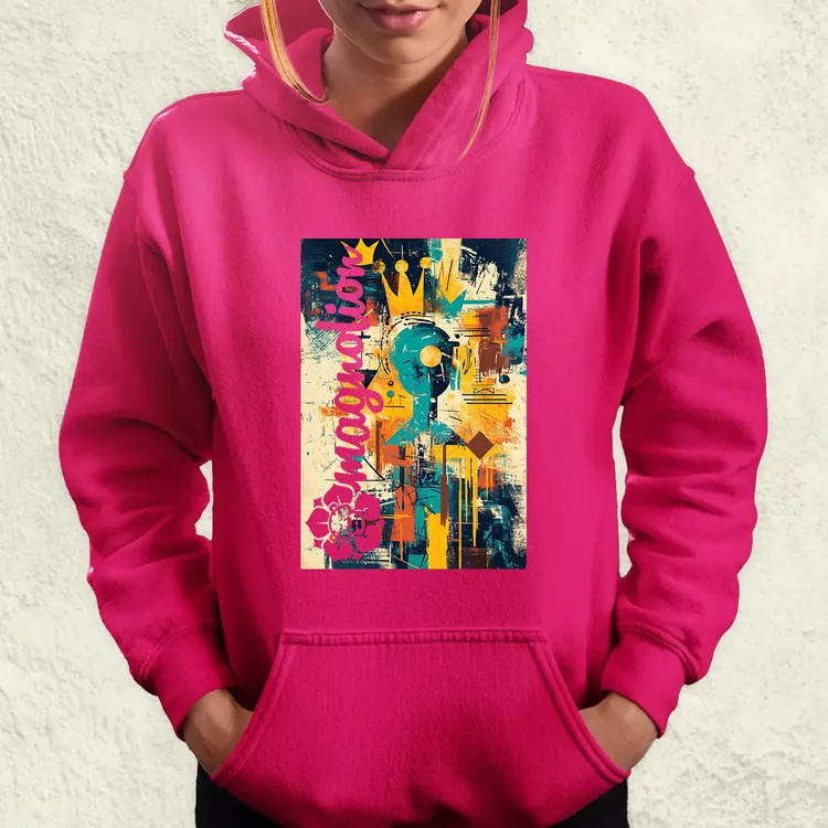 Absztrakt graffiti v2 női pulóver