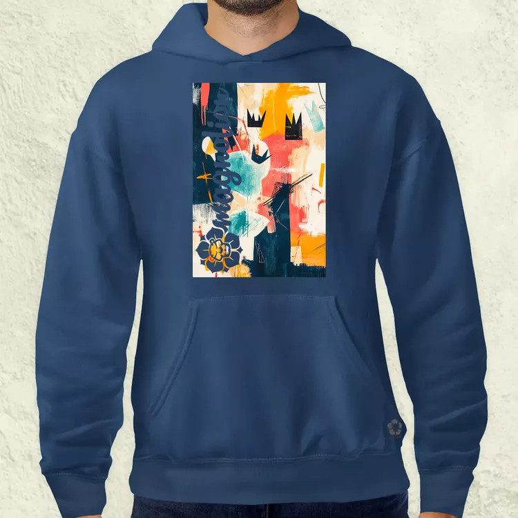 Absztrakt graffiti v4 férfi pulóver