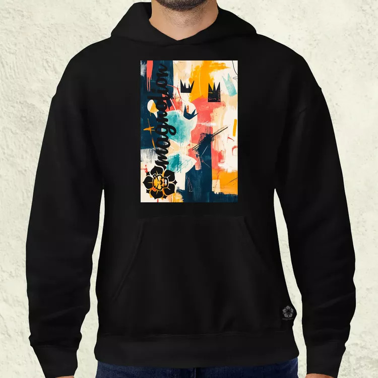 Absztrakt graffiti v4 férfi pulóver