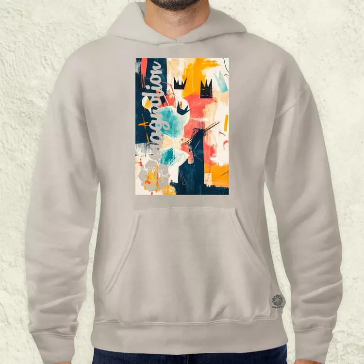 Absztrakt graffiti v4 férfi pulóver