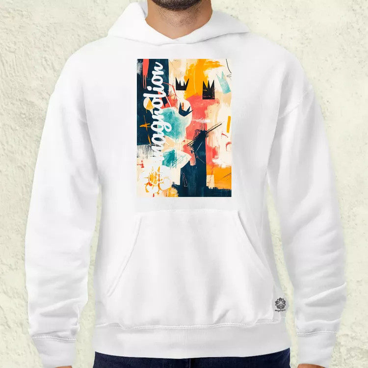 Absztrakt graffiti v4 férfi pulóver