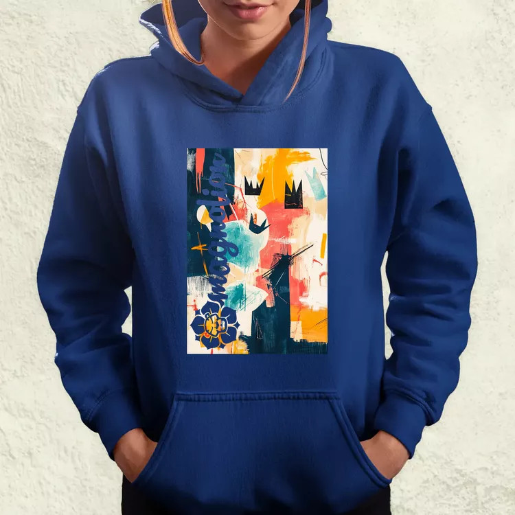 Absztrakt graffiti v4 női pulóver