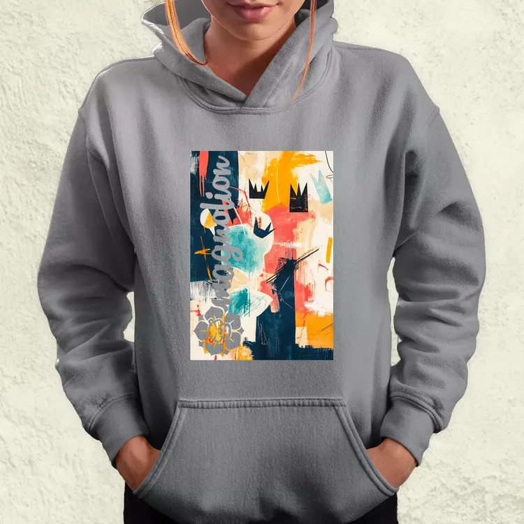 Absztrakt graffiti v4 női pulóver