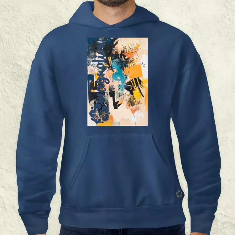 Absztrakt graffiti v5 férfi pulóver