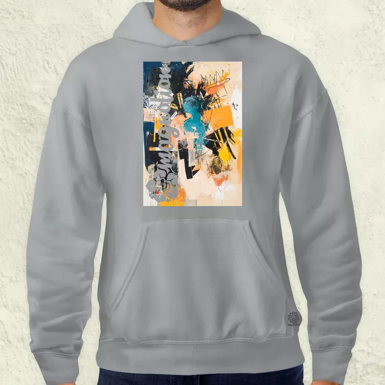 Absztrakt graffiti v5 férfi pulóver