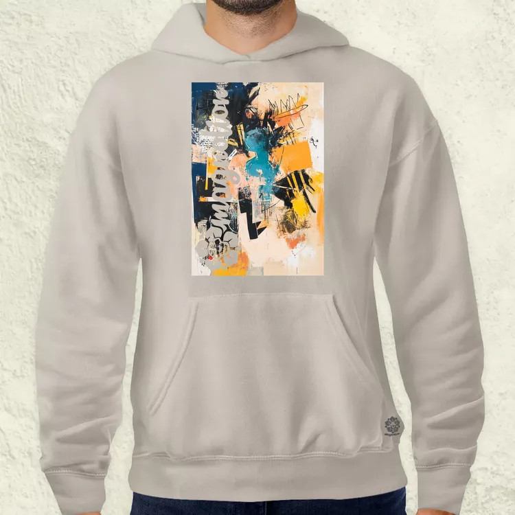 Absztrakt graffiti v5 férfi pulóver