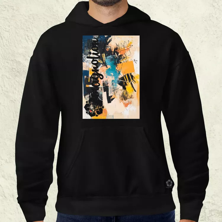 Absztrakt graffiti v5 férfi pulóver
