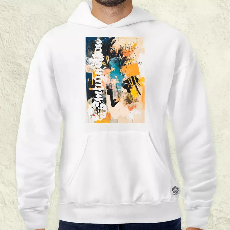 Absztrakt graffiti v5 férfi pulóver