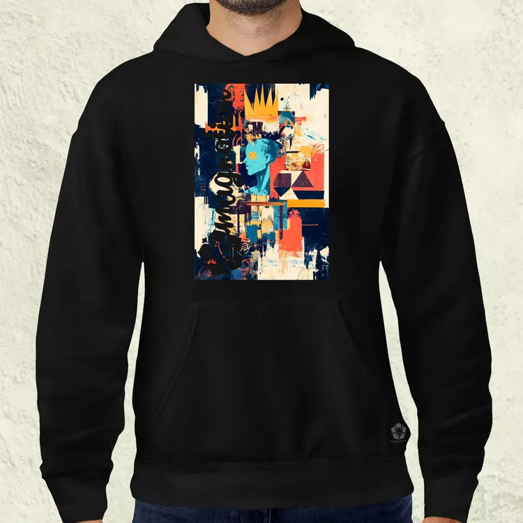 Absztrakt graffiti v6 férfi pulóver