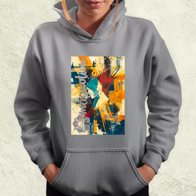 Absztrakt graffiti v8 női pulóver