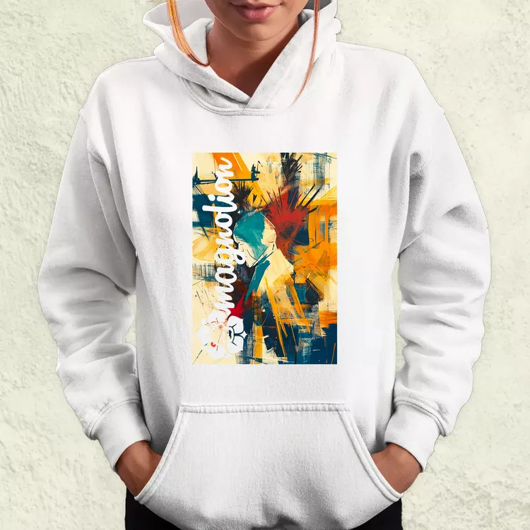 Absztrakt graffiti v8 női pulóver