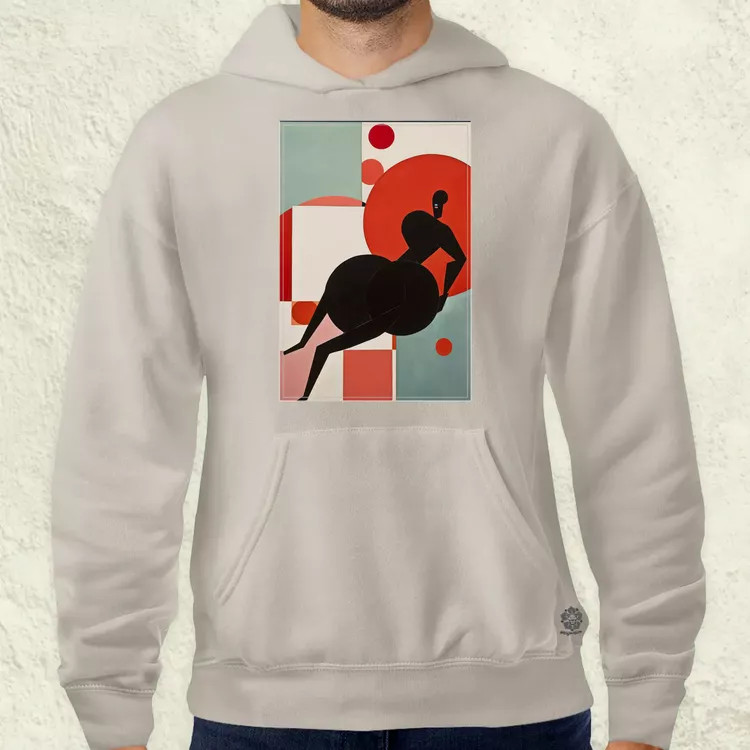 Absztrakt művészet Malevich fanart férfi pulóver