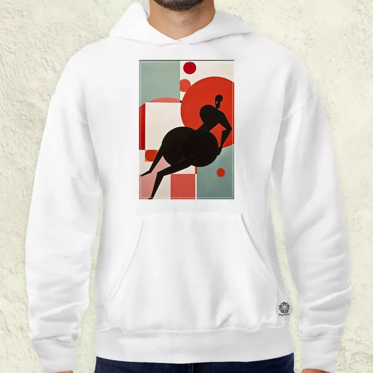 Absztrakt művészet Malevich fanart férfi pulóver