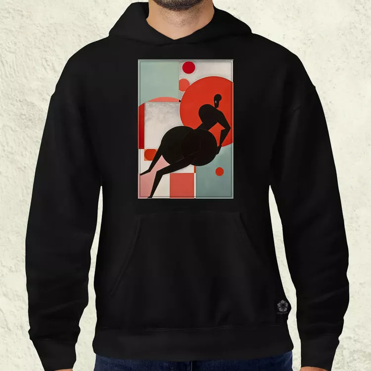 Absztrakt művészet Malevich fanart férfi pulóver