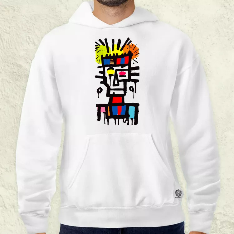 Basquiat béke és szeretet v15 férfi pulóver