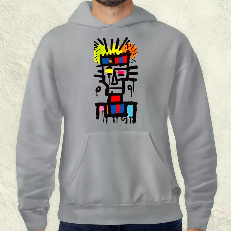 Basquiat béke és szeretet v15 férfi pulóver