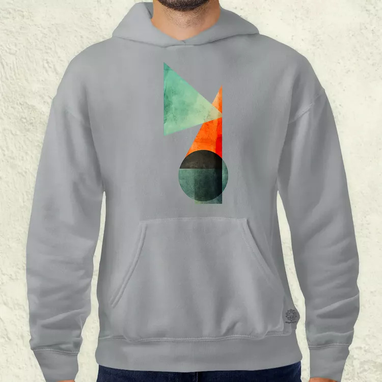 Absztrakt pilcrow v2 férfi pulóver
