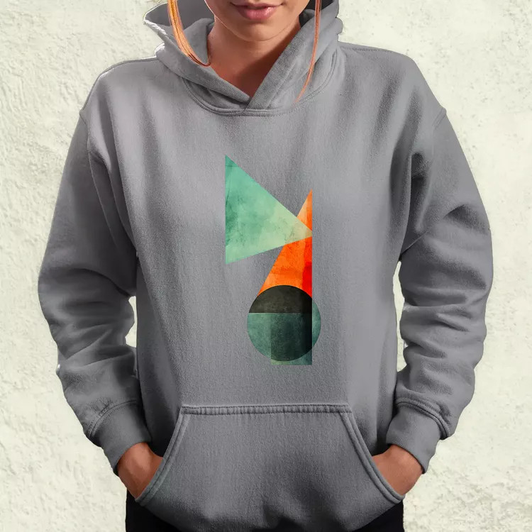 Absztrakt pilcrow v2 női pulóver