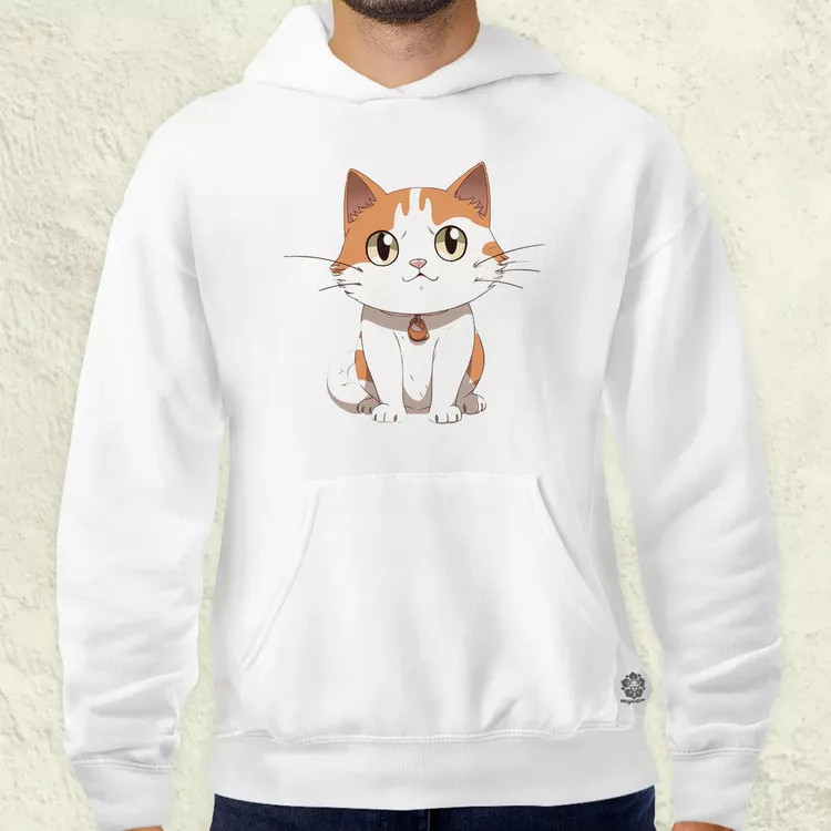 Cuki cica v1 férfi pulóver