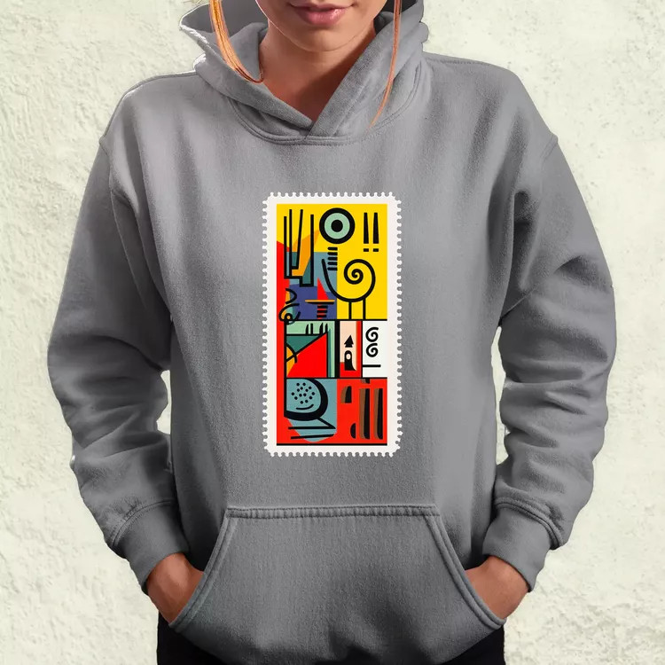 Bauhaus bélyeg v2 női pulóver