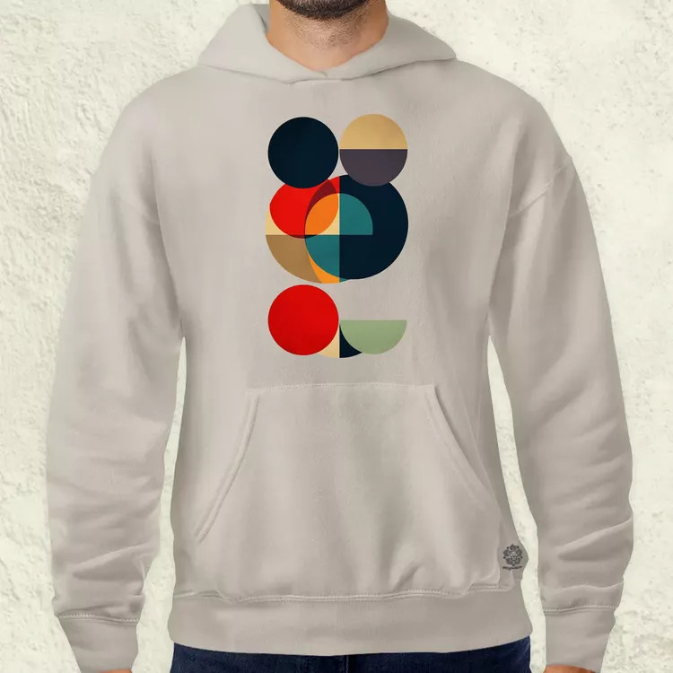 Bauhaus vintage kör absztrakció v2 férfi pulóver