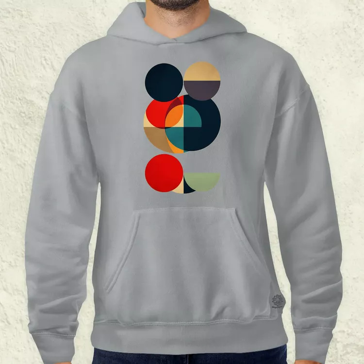 Bauhaus vintage kör absztrakció v2 férfi pulóver