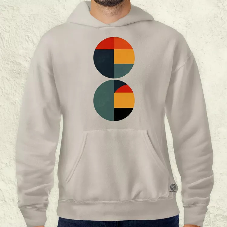 Bauhaus vintage kör absztrakció v3 férfi pulóver