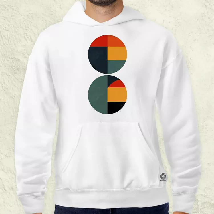 Bauhaus vintage kör absztrakció v3 férfi pulóver