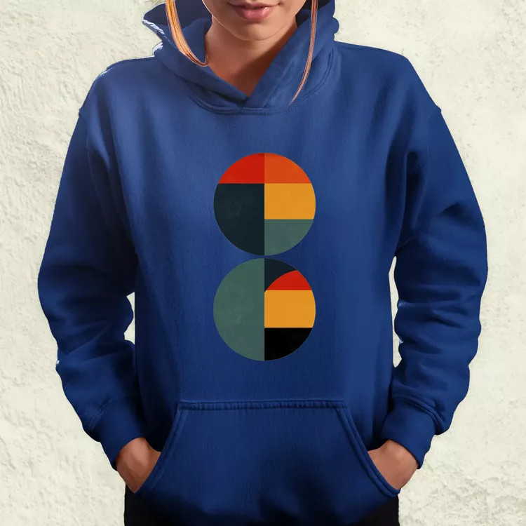 Bauhaus vintage kör absztrakció v3 női pulóver