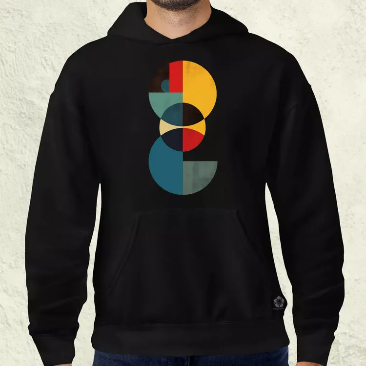 Bauhaus vintage kör absztrakció v4 férfi pulóver