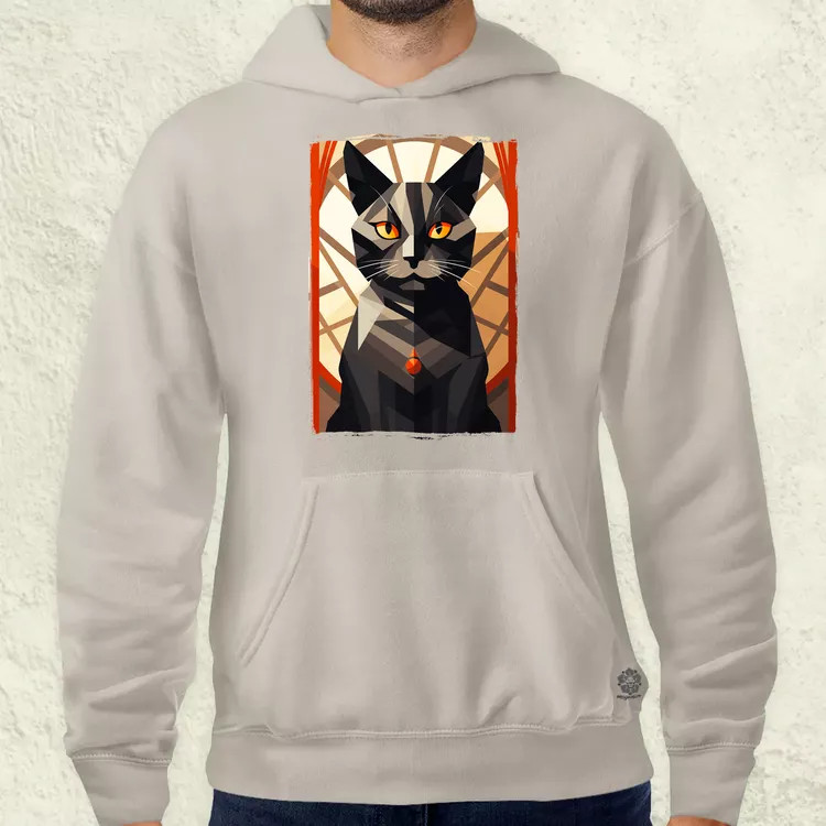 Deco macska v2 férfi pulóver