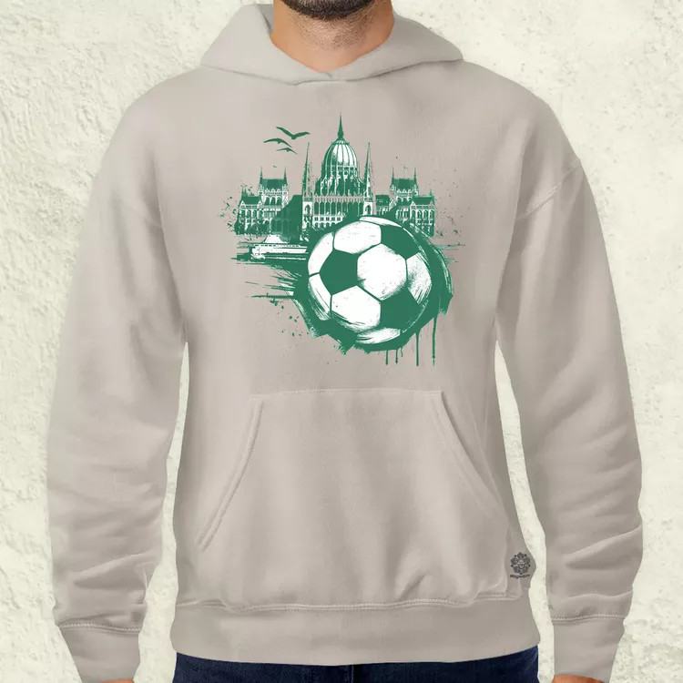 Budapest foci absztrakt v3 férfi pulóver