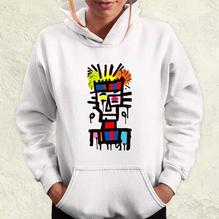 Basquiat béke és szeretet v15 női pulóver
