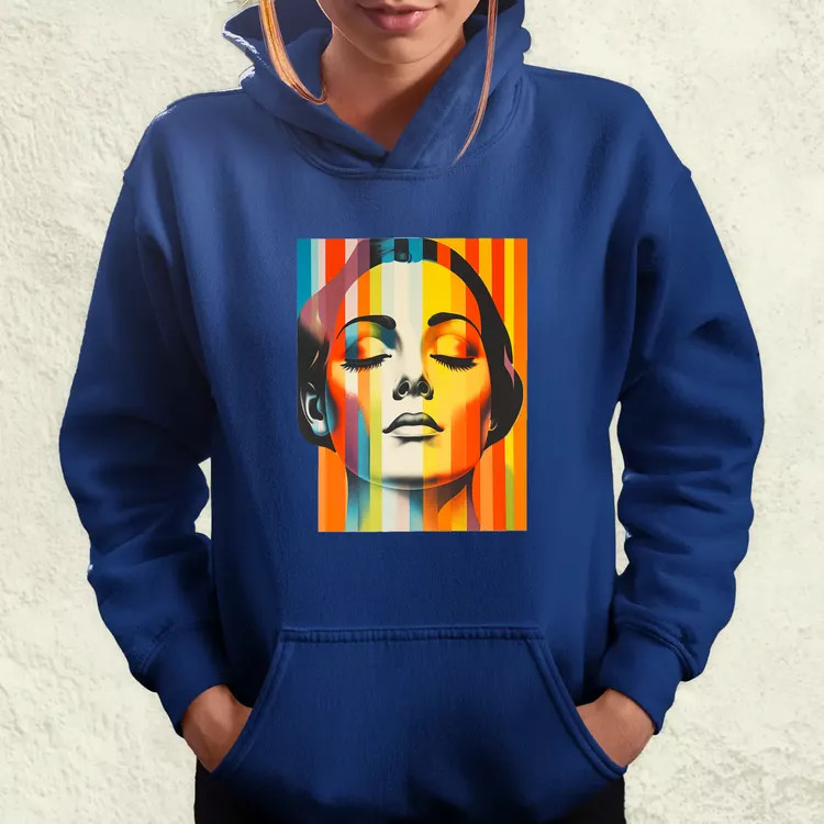 Intaglio retró fantázia v4 női pulóver