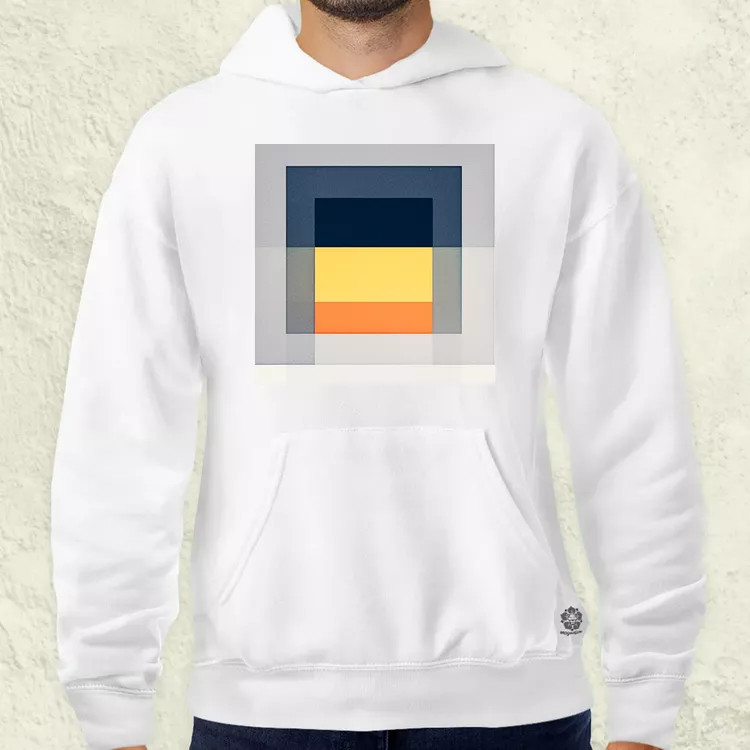 Minimál absztrakt v1 férfi pulóver