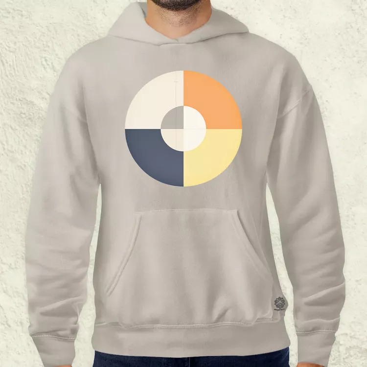 Minimál absztrakt v3 férfi pulóver