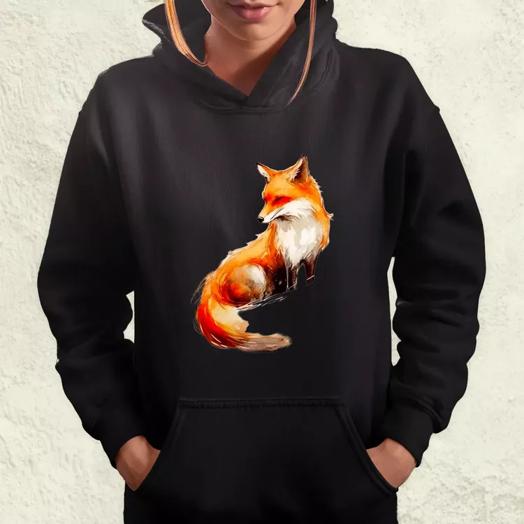 Minimál róka v6 női pulóver