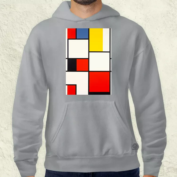 Neoplaszticizmus v2 férfi pulóver