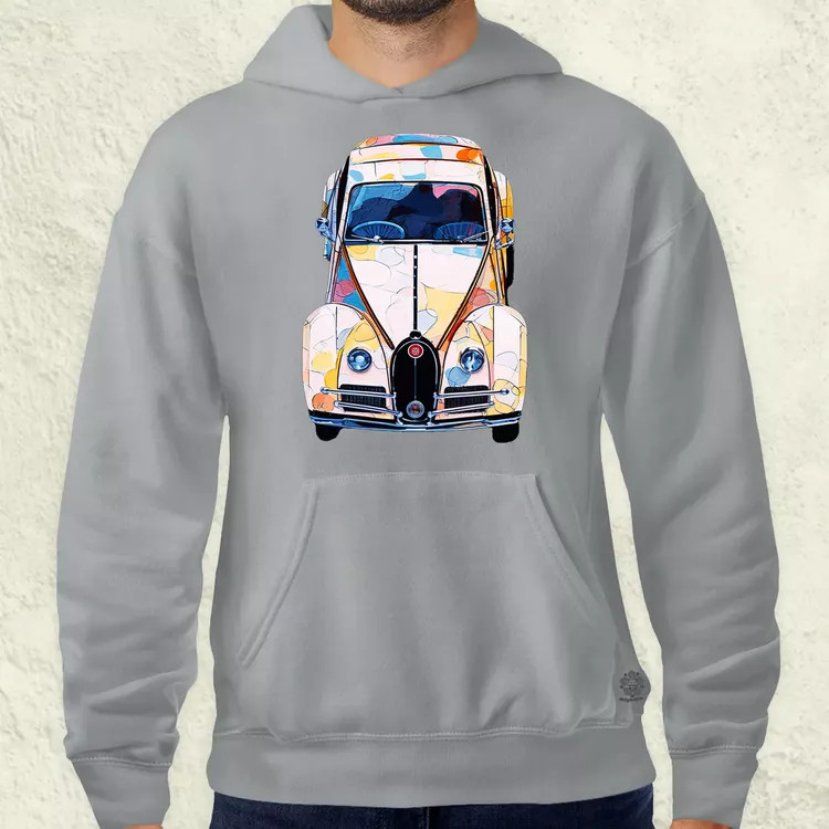 Trompe-l’œil Bugatti v5 férfi pulóver
